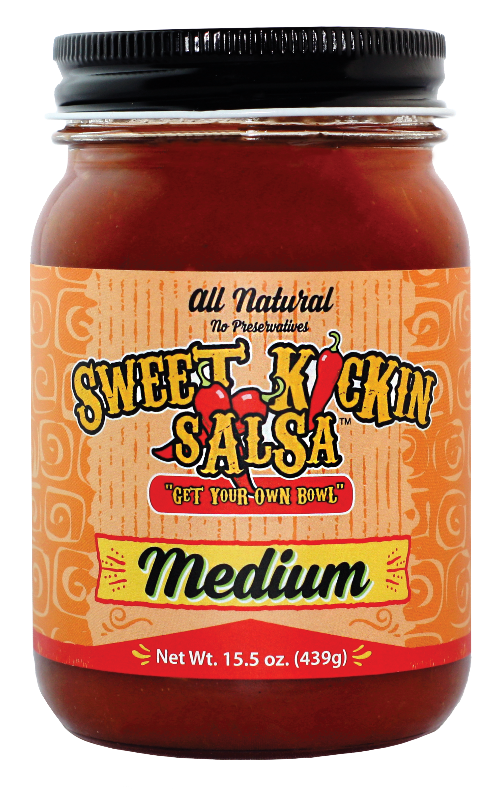 Sweet Kickin Salsa Medium (6 Pack)